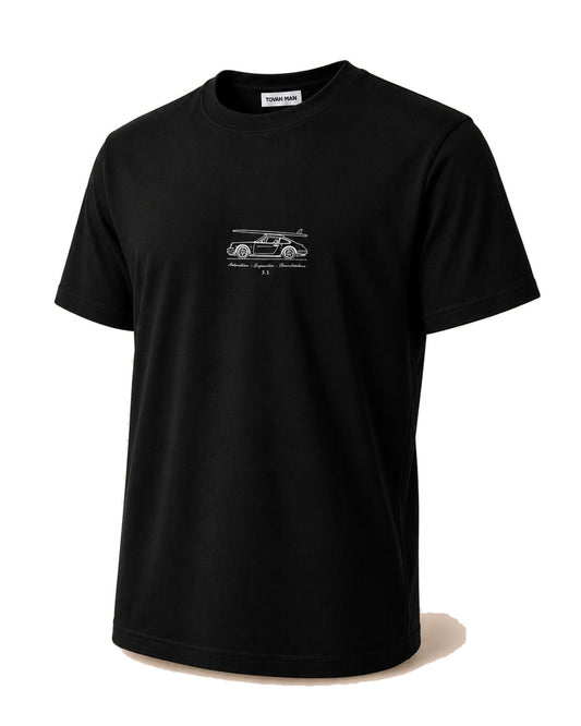 Tovah Automobile Graphic Tee - Black