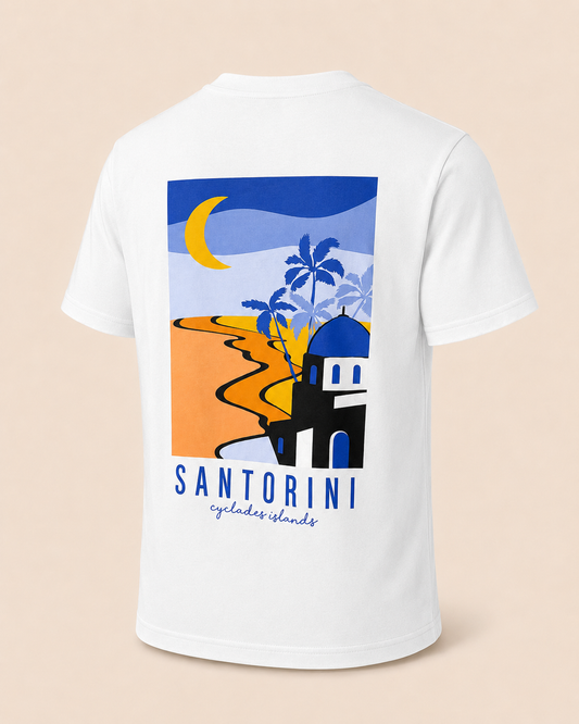 Santorini graphic Tee