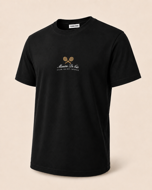Tennis Court Graphic Tee