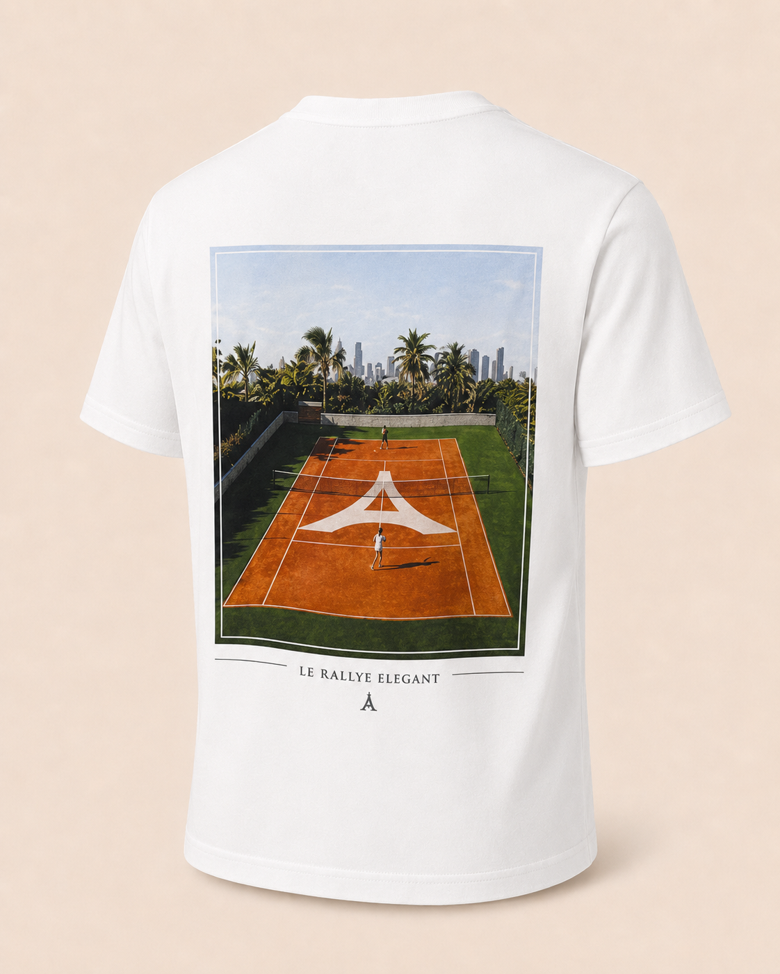 Tennis Court Graphic Tee