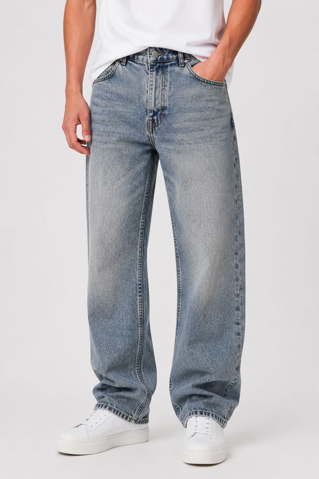 TOVAH Gradient blue Relaxed Fit Jeans