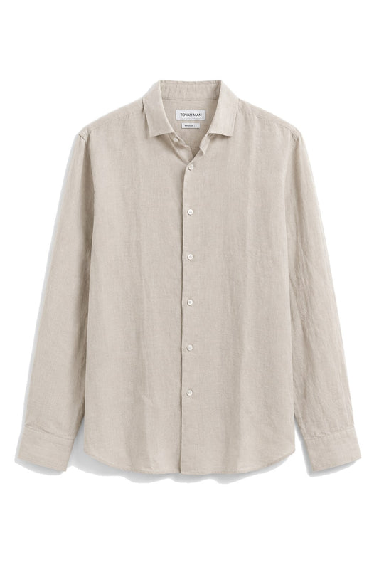 Tovah Linen Shirt - Beige