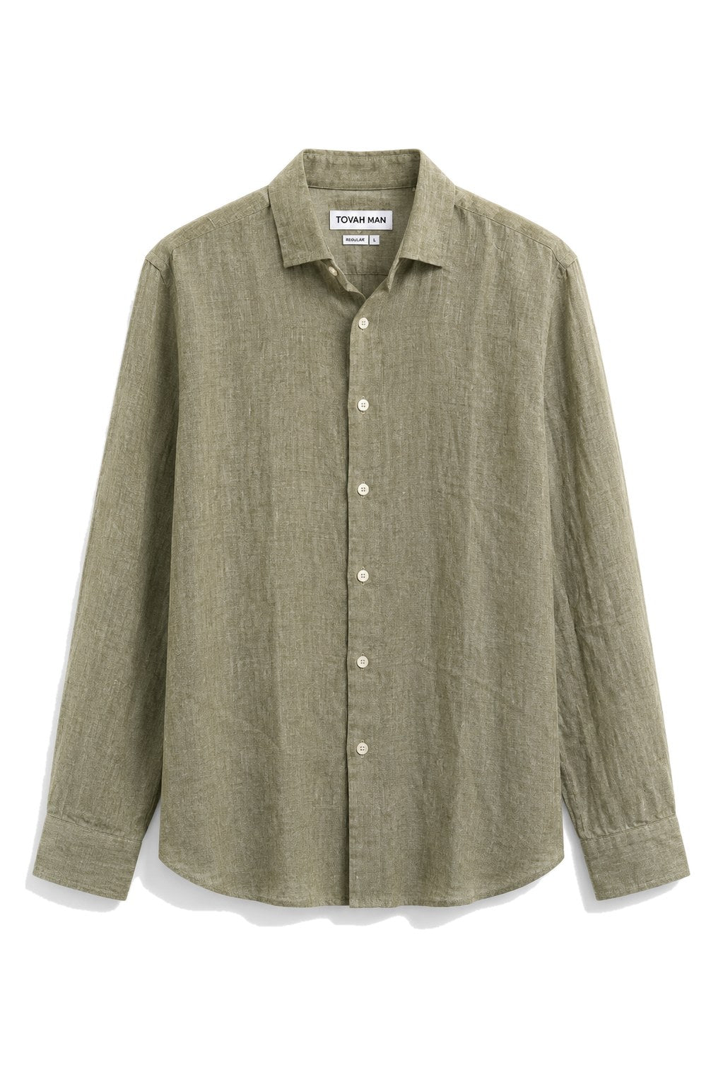 Tovah Linen Shirt - Olive