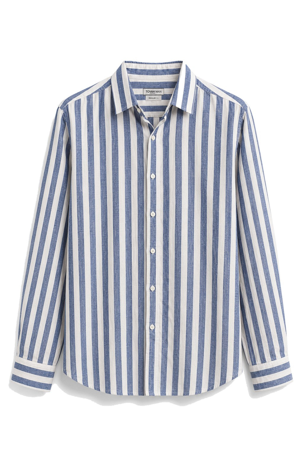 Tovah Striped Shirt - Navy Stripe