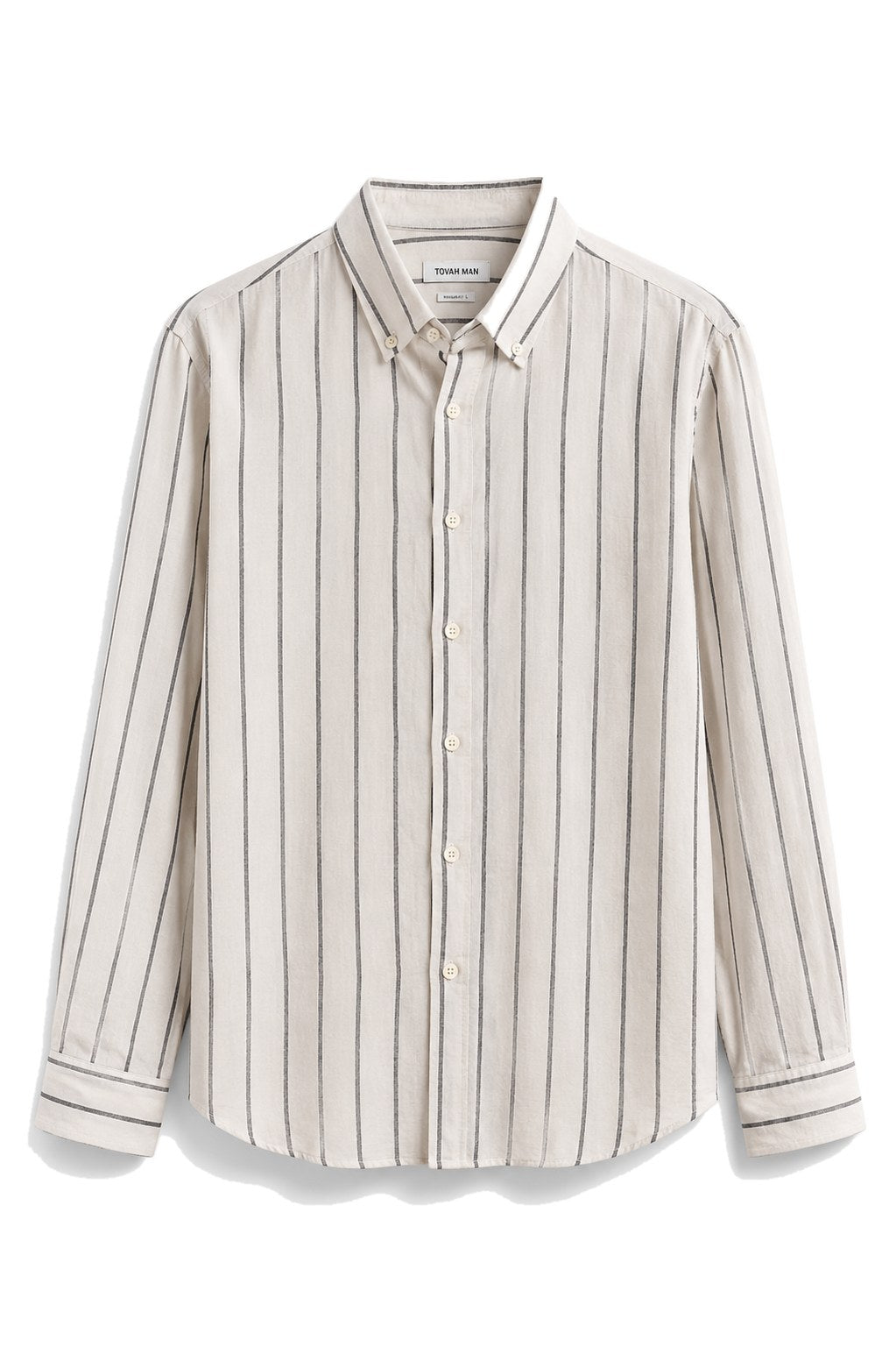 Tovah Striped Shirt - Cream Stripe