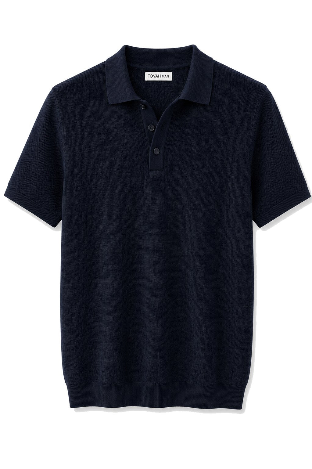 Tovah Knit Polo - Navy