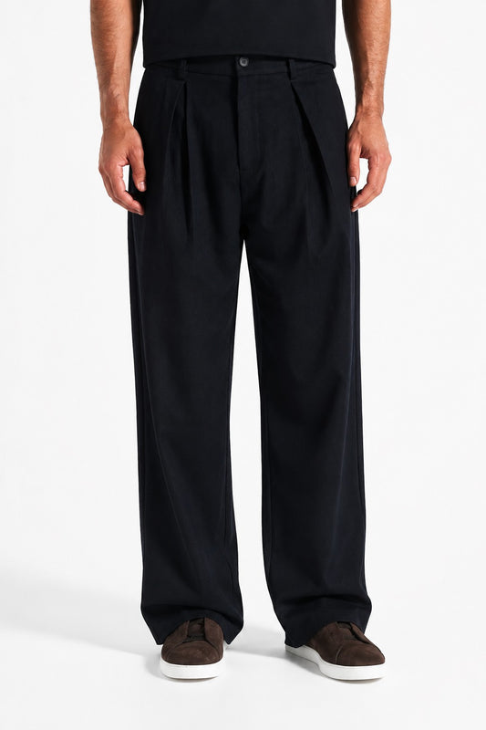 Tovah Pleated Trousers - Black