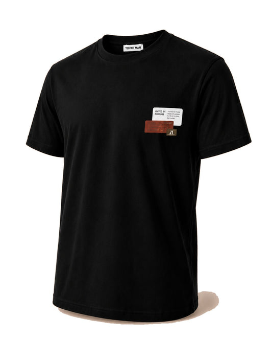 Tovah Crafted Graphic Tee - Black
