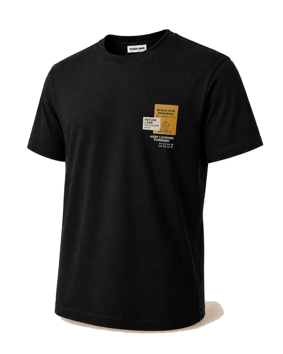 Tovah Forward Graphic Tee - Black